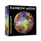 ANTELOPE 1000 Piece Rainbow Moon Jigsaw Puzzle for Adults - Round, High Resolution, Matte Finish, Includes Poster, 26.5 inches