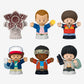 LITTLEPEOPLE COLLECTOR Stranger Things Castle Byers Set, 6 Multicolor Figures, Special Edition, Gift Display Box, Model HTP36