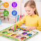 Zhiwuzhu Magnetic Color And Number Maze,Dinosaur Eggs Montessori Toys For 2 3 4 5 Year Old,Counting Matching Learning Toys,Easte