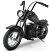 Elemara Electric Dirt Bike, 15 Mph & 150Lb Max, 24V Ride On Toy For Big Kids W/Led Lights & Power Display, Chain-Driven Motor, T