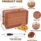 Wooden Piggy Bank Wooden Coin Bank For Adults Kids Money Saving Box With 5000 Dollars Target 5K Savings Challenge Box For Girls