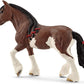 Schleich Farm World, Animal Figurine, Farm Toys For Boys And Girls 3-8 Years Old, Clydesdale Mare
