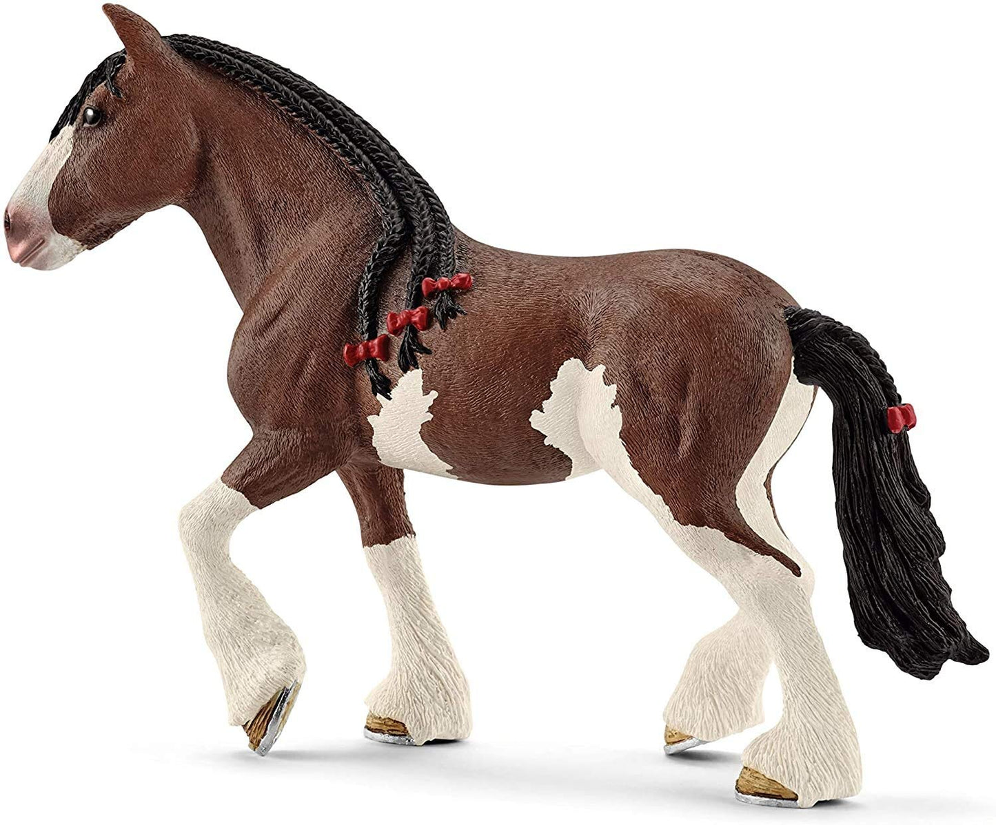 Schleich Farm World, Animal Figurine, Farm Toys For Boys And Girls 3-8 Years Old, Clydesdale Mare