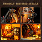 Funwhole Steampunk Flying Club Lighting Building-Bricks Set - 1871 Pcs Modular Building Blocks Display Collectible Set For Adults