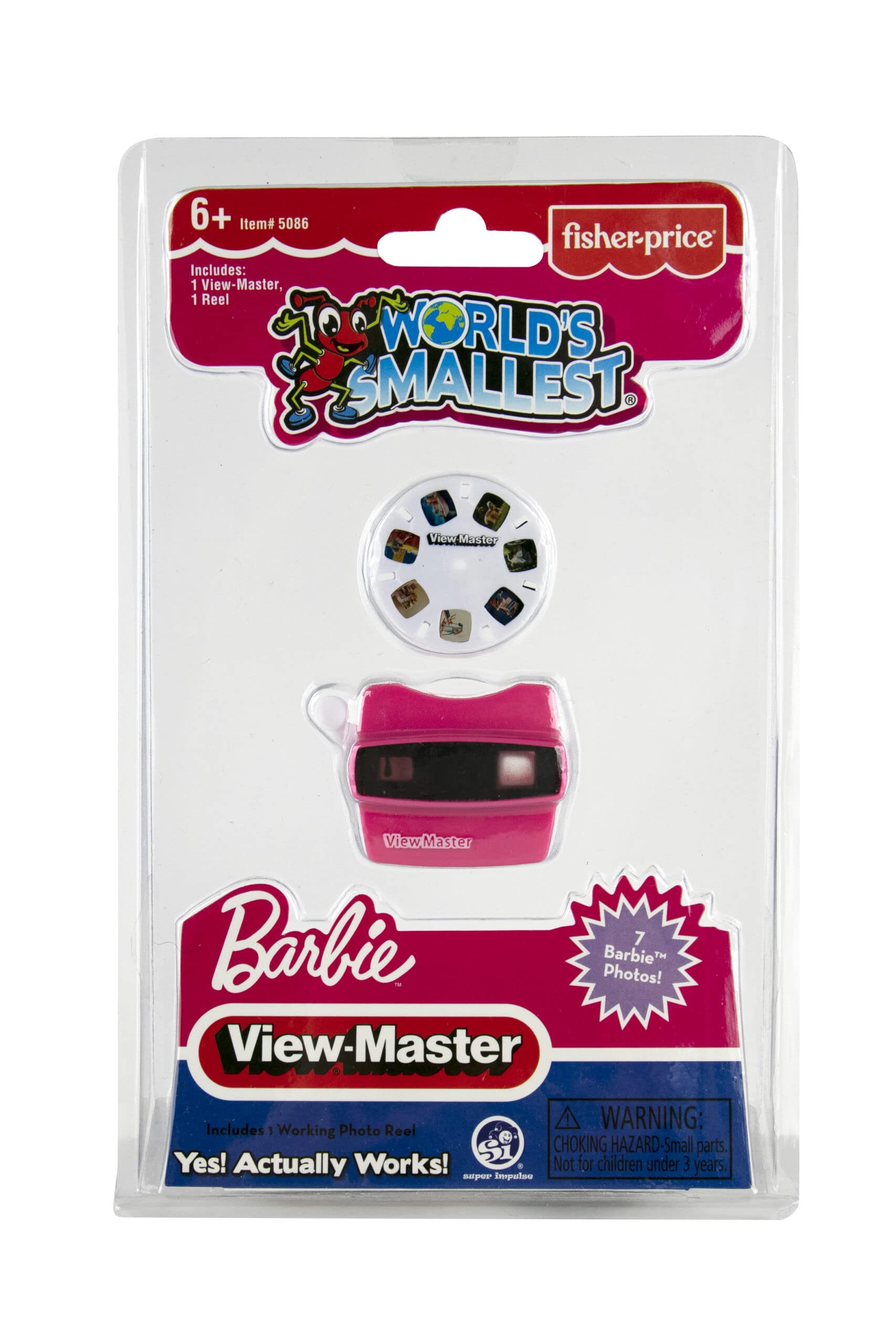 World'S Smallest Barbie Viewmaster, Pink