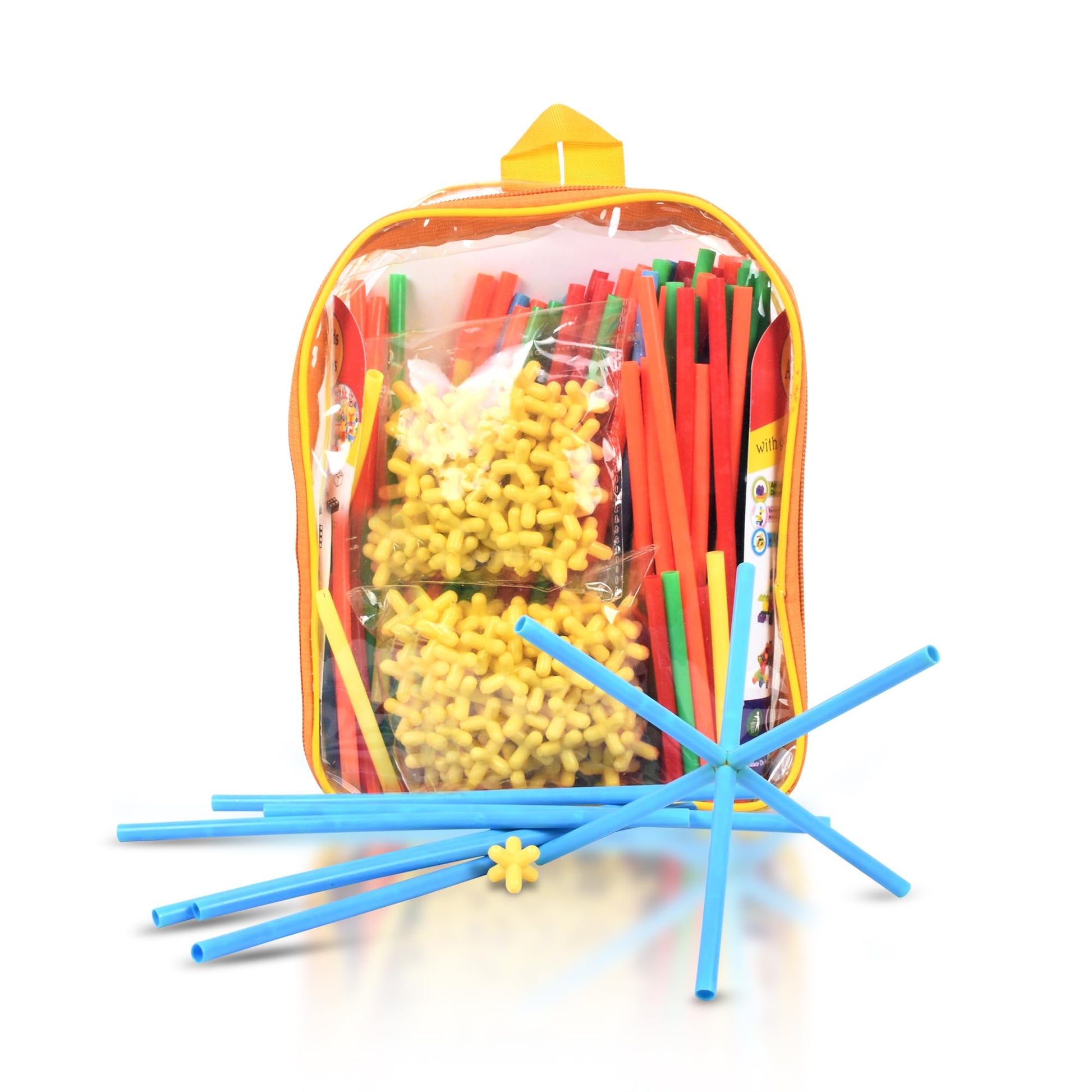 Mobclixs Playtime Engineering: 100Pcs Multicolor Straw Building Blocks For Kids  Stem Toy, Creative Construction Set, Education