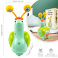 Miniartis Baby Crawling Toys | Musical Snail Baby Toy, Infant Tummy Time | Crawling Toys For Babies 6-12 Months | Learning Crawl And Walking | Toddler Birthday Gift For 6-36 Month Boy Girl
