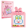 Funblast Magnetics Beads Board Game For Kid - Magpad, Educational Learning Toys For Kids, Magnetic Dot Art Game, Magnetic Drawin