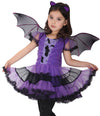 Eozy Girls Bat Costume Halloween Vampire Cosplay Costume Set For Kids
