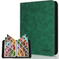JoyHood Card Binder for Trading Card  Card Collection Binder with 9 Pocket - Hold Up to 900 Cards  Card Album Holder compatible with TCG/PM/MTG/OPCG/YGO Card (Dark Green  9 Pockets)