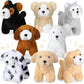 Sumind 8 Pieces Plush Dogs 5 Inch Stuffed Animals Bulk Assorted Cute Stuffed Dogs Small Animal Plush Toys For Girls Boys Graduation Valentine School Classroom Party Supplies Favors(Standing Dog)