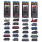 Corper Toys Mini Train Toy Set, 4 Packs (24 Pieces) Pull Back Model Train Playset For 3 4 5 6 Year Old Boys Girls, Diecast Steam Train With Linkable Cars For Birthday Gifts