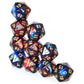 Smartdealspro 10-Pack 20 Sided Dice D20 Polyhedral Dice For Dnd Rpg Mtg Table Game (Color 14)