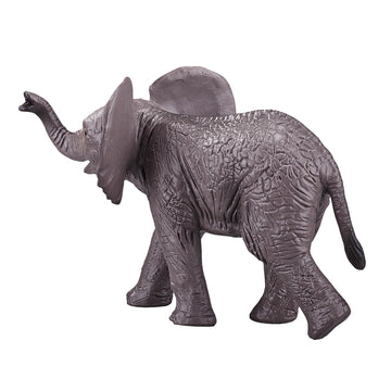 Mojo African Elephant Calf Realistic International Wildlife Hand Painted Toy Figurine