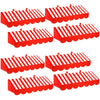 Tallew 8 Pcs 3D Circus Awning Wall Decoration Carnival Stripes Awning Circus Tent Carnival Theme Party Decor for Carnival Party 