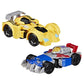 TRANSFORMERS Bumblebee and Starscream Bot Racers  Easy to Change from Robot Toys to Car Toys  Action Figures for Boys and Girls 3+
