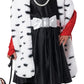 California Costumes, Dalmatian Diva, Toddler Large (4-6), Black/White/Red