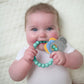 Nuby Chewy Charms Key Silicone Teether, Neutral, 1 Count (Pack Of 1)