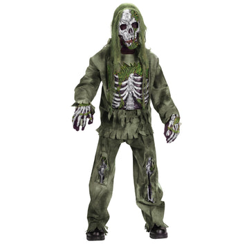 Fun World Costumes Kids Skeleton Zombie Costume - L