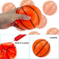 Hymaz 12 Pack 4 Inch Mini Basketball Ball for Kids, Rubber Small basketballs for Kids Basketball Gifts- Mini Hoop Basketball Toy