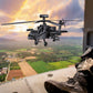 Piececool 3D Metal Model Kits, Ah-64 Apache Military Helicopter Airplane Models Building Kits For Adults And Teens Men Hobbies Diy Brain Teaser Puzzles, Great Birthday Gifts, 145 Pcs