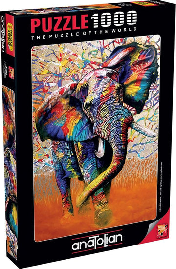 Anatolian Puzzle - African Colours, 1000 Piece Jigsaw Puzzle, #1054