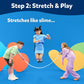 Elmer? Stretch  N Create Dough Kit, 3 Ways to Play, Personalization Kit, 16 Piece Kit - Kids Activity, Holiday Gift, Creative F