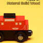 Sainsmart Jr. Wooden Train Set Accessories, 2 Pcs Motorized Train For Toddlers With Magnetic Connection, Battery Operated Train