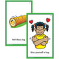 Super Duper Publications Move Your Body Fun Deck - Occupational Therapy Flash Cards for Kids, Medium Size, Tin Material