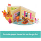 Sago Mini Figurine Pack with 6 Toy Figures & Folding Playhouse, Multicolor, Ages 3+