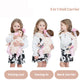 Baby Doll Carrier Front and Back Baby Doll Accessories Backpack Kid Toddlers Play Toy Baby Carriers for Babydoll Pretend with Adjustable Straps for Little Girls (Flowers)