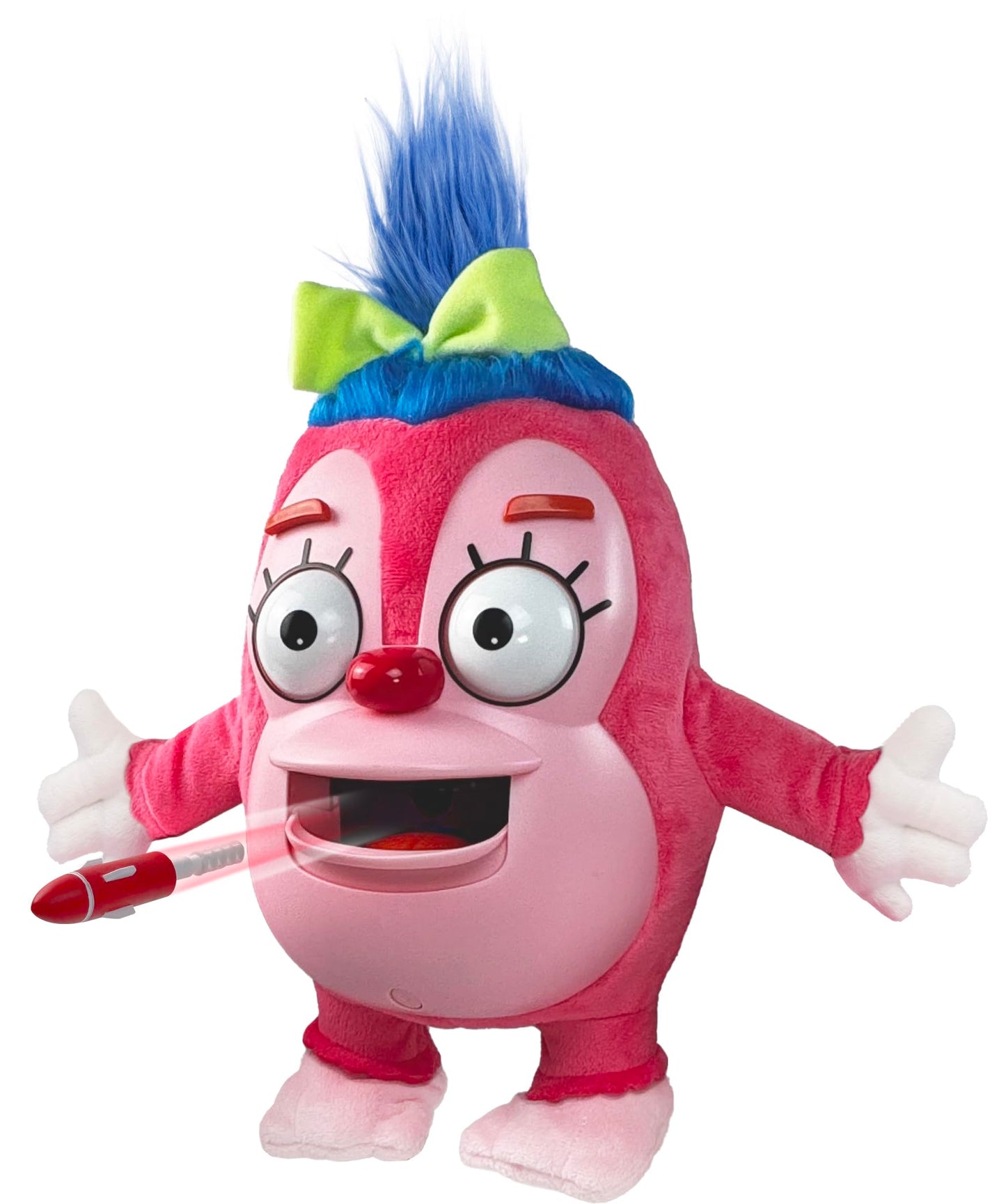 JAKKS Pacific The Simpsons Talking Funzo Doll - 14" Plush, Eye Rolling, Missile-Launching, Speaks 14 Phrases, Model 197784