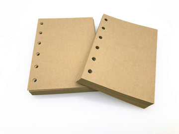 Ailifly 2 Pack Vintage Nautical Leather Writing Journal Diary Spiral Notebook Refillable Unlined Paper(5 Inches(A7), Paper)