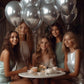 Metallic Silver Balloons, 100 Pcs 12 Inch Metallic Silver Balloons, Metallic Silver Balloons For Party Decoration,Birthday Decor