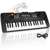 Heepuew Kids Piano Keyboard, 37 Keys Portable Music Keyboard Electric Piano Toys For Children, Educational Instruments Toddler K