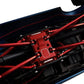 RCMYou RC Upgrades Part High Clearance Chassis Links & Skid Plate & Steering Rod Tie Links for 1/24 Axial SCX24 Bronco AXI00001