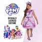 Disguise Twilight Sparkle Costume, My Little Pony Outfit For Girls, Children'S Character Dress, Classic Kids Size Small (4-6X) Purple