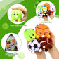 HyDren 6 Pcs Sports Party Favors Mini Stress Balls for mature-themed Kids  3.15 Inch Plush Baseball Sensory Squeeze Basketball Soccer Football Toy Gift for Stress Anxiety Relief  Themed Birthday Party Favor