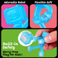 6 Pcs Magnetic Travel Toys For Kids, Creative, Portable And Educational, Magnetic-People-Magnet-Men: Cute Robot & Funny Magnets,
