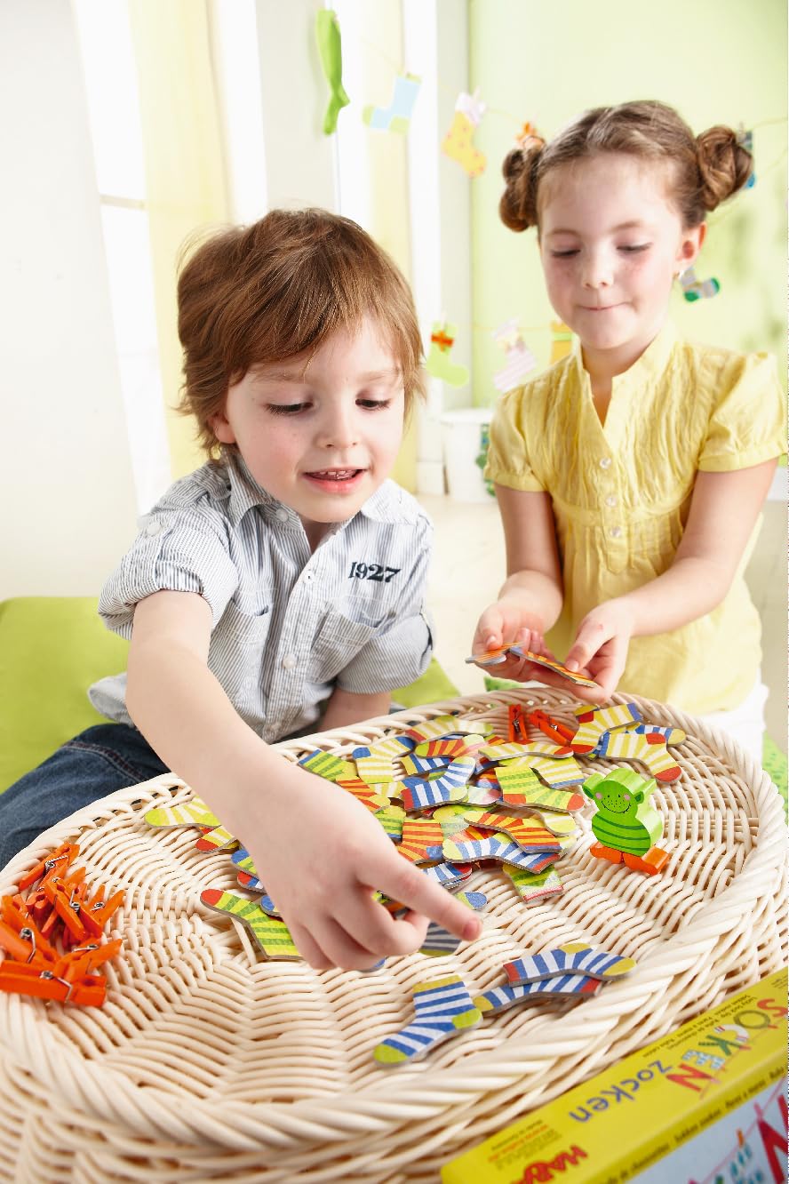 Haba Socken Zocken - Lucky Sock Dip Matching & Memory Game