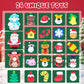 yocjoky Advent Calendar 2025 - 3 Jumbo & 21 Mochi Squishy Toys, 24 Days Countdown for Kids, Colorful Cartoon Design