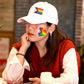 Jmkcoz 1000 Pcs Gay Pride Stickers Rainbow Progress Pride Heart Shaped Roll Tape Lgbt Sticker For Pride Parades Festival Party Decoration Mardi Gras Events