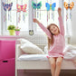 Fennoral 8 Pack Butterfly Wind Chime Kits For Kids Make Your Own Butterfly Wind Chimes Wooden Arts And Crafts Ornaments Diy To P