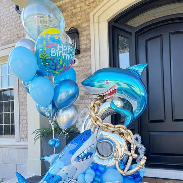 6 Number Balloons Silver 6 Balloons Number 40 Inch Number 6 Foil Mylar Balloons For 6 Birthday Anniversary Events Party