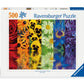 Ravensburger Floral Reflections 500 Piece Jigsaw Puzzle For Adults - 12000213 - Handcrafted Tooling, Made In Germany, Every Piece Fits Together Perfectly