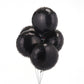 Black Foil Balloons, Round Shape 10Pcs Big Mylar Balloons Helium Balloons For Birthday Baby Shower Wedding Party Decoration 18 I