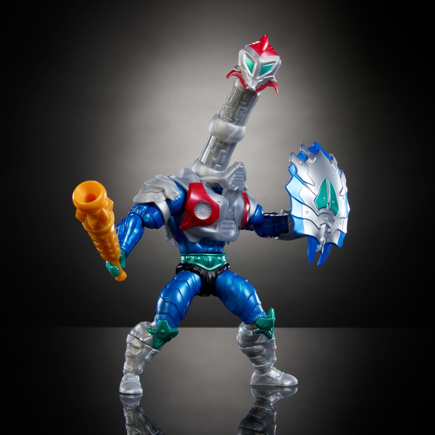 Masters of the Universe Origins Turtles of Grayskull Mekaneck Reptile Wars Posable Action Figure  Teenage Mutant Ninja & Motu Crossover Hero Toy