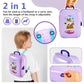 HERSITY Pet Care Vet Kit Kid, Puppy Pretend Play Toy Girl, Toy Dog Bath Grooming Set, Gift 3 4 5 6 Year Old Toddlers Childrens V