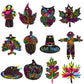 Hohomark Thanksgiving Scratch Off Cards - 24Pcs Thanksgiving Crafts For Kids Diy Rainbow Scratch Paper For Thanksgiving Party Thanksgiving Arts And Crafts For Kids