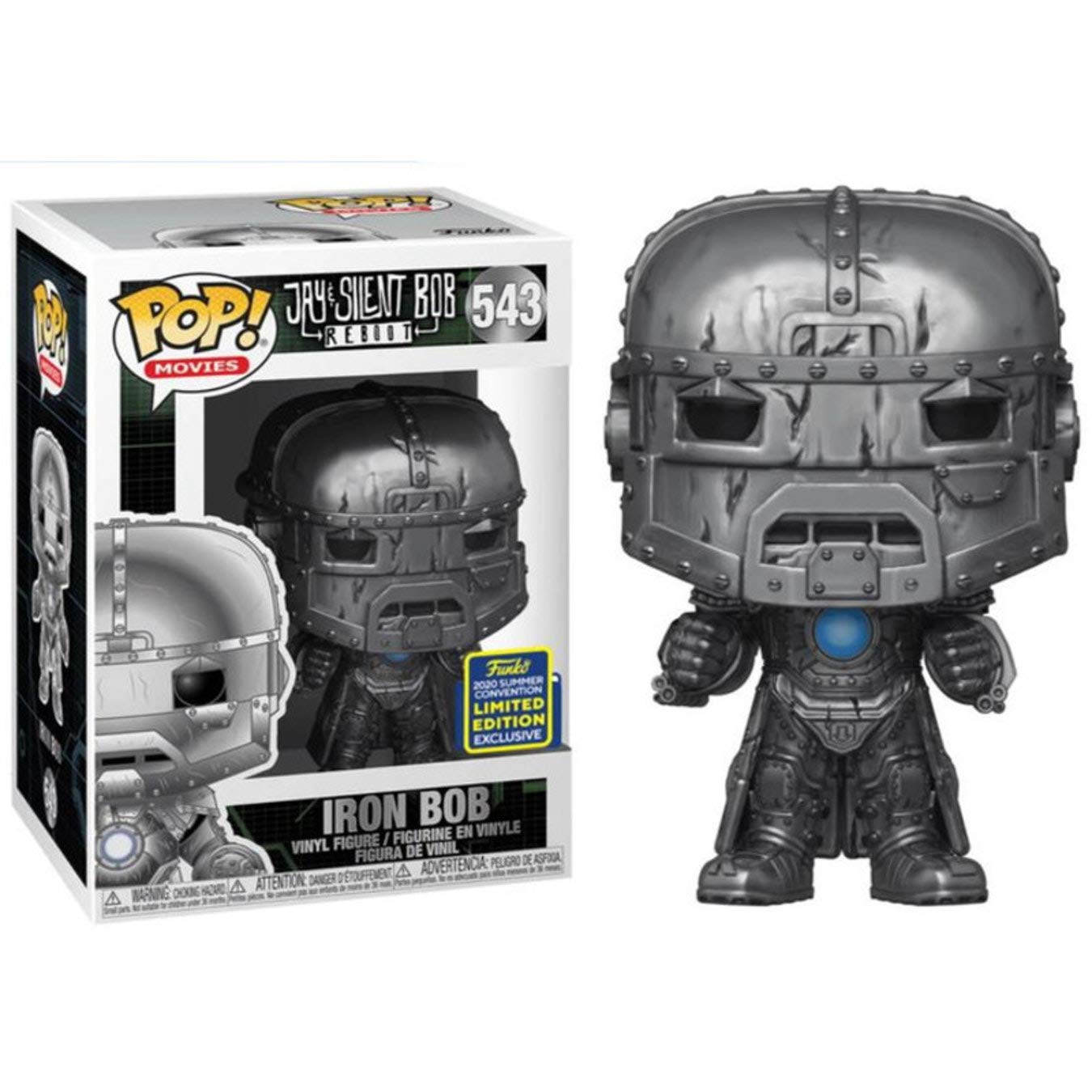 Funko Pop! Movies: Jay & Silent Bob Reboot: Iron Bob - Sdcc 2020 Shared Exclusive